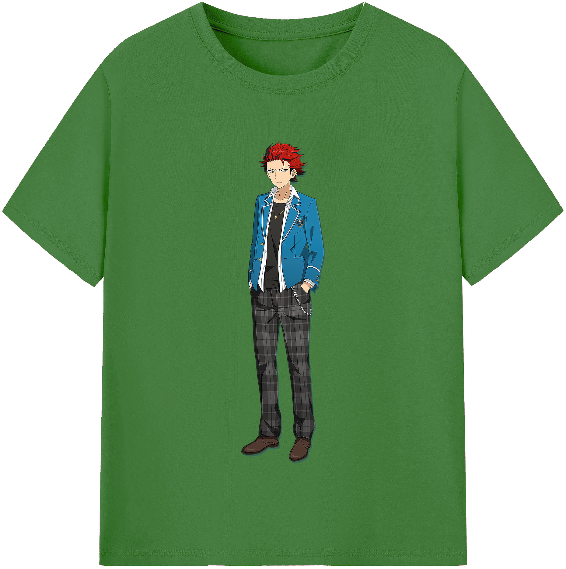 （画像用） あんさんぶるスターズ! Ensemble Stars レディースカジュアルプリントTシャツ（綿100％）